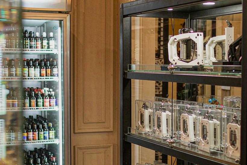 Restocking Kafficarat e-liquid — container load
