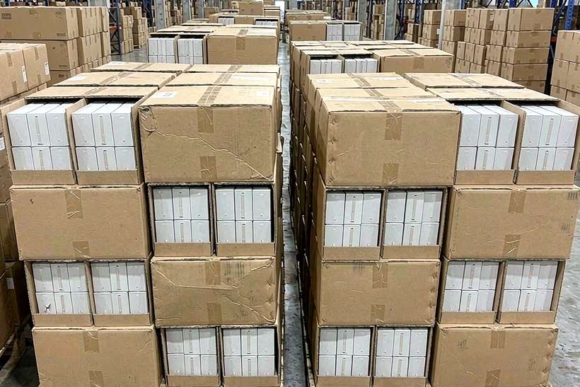 Restocking Kafficarat hardware — sea freight